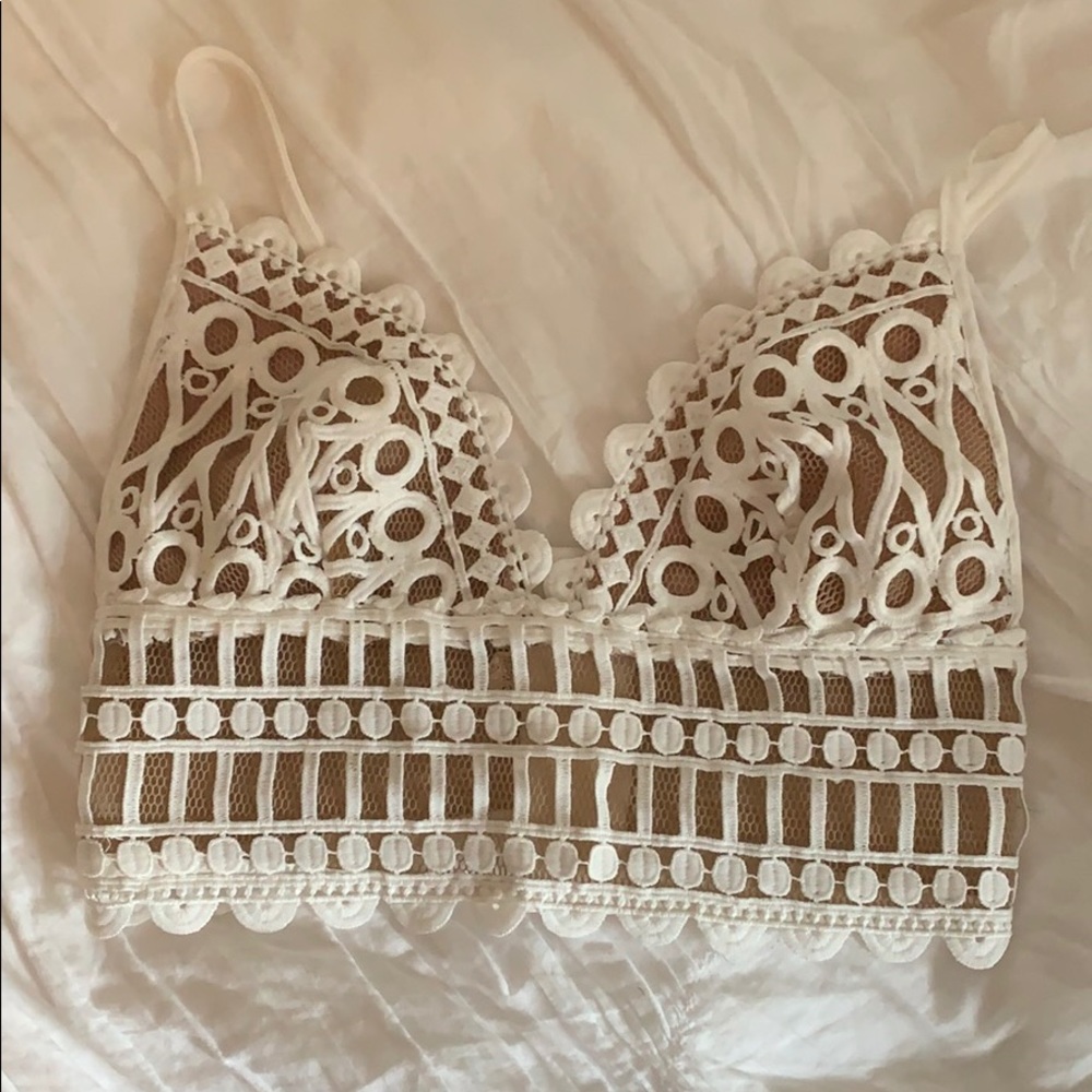Crochet Bralette Crop Top